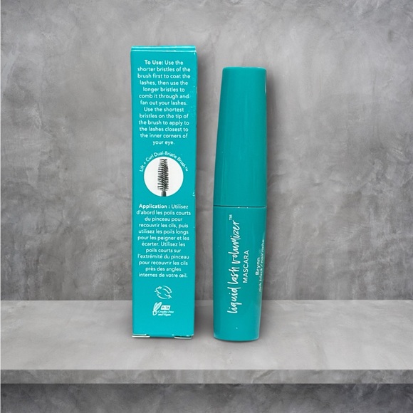 Thrive Deluxe Mini Brynn Liquid Lash Volumizer Mascara- rich black, vegan, lift - Picture 2 of 7